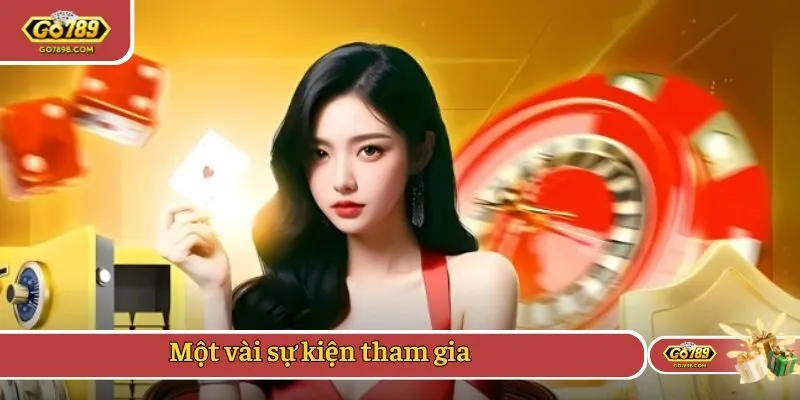 Một vài sự kiện tham gia